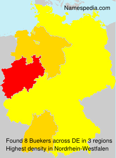 Surname Buekers in Germany Surname Buekers in Germany