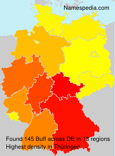 Surname Buff in Germany Surname Buff in Germany