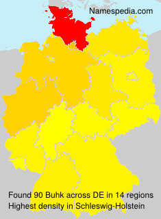 Surname Buhk in Germany Surname Buhk in Germany