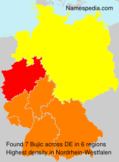 Surname Bujic in Germany Surname Bujic in Germany