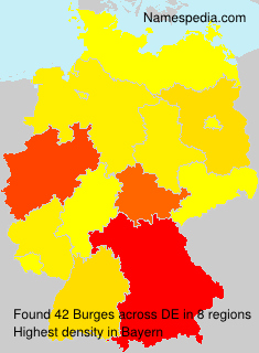 Surname Burges in Germany Surname Burges in Germany