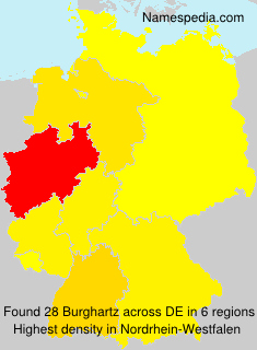 Surname Burghartz in Germany Surname Burghartz in Germany