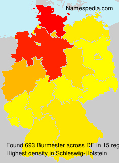 Surname Burmester in Germany Surname Burmester in Germany