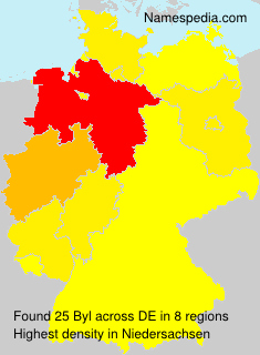 Surname Byl in Germany Surname Byl in Germany