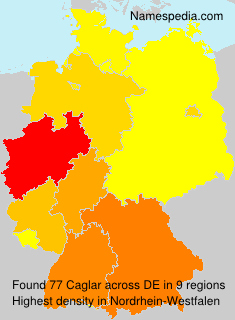 Surname Caglar in Germany Surname Caglar in Germany