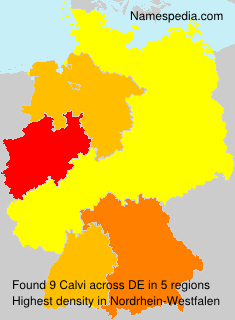 Surname Calvi in Germany Surname Calvi in Germany