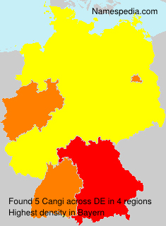Surname Cangi in Germany Surname Cangi in Germany