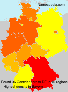 Surname Cantzler in Germany Surname Cantzler in Germany