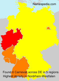 Surname Carnevali in Germany Surname Carnevali in Germany
