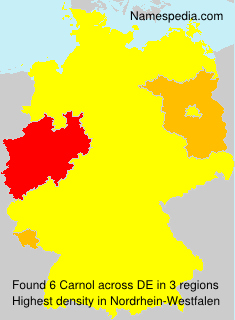 Surname Carnol in Germany Surname Carnol in Germany