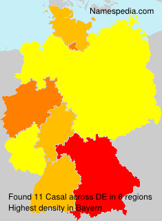 Surname Casal in Germany Surname Casal in Germany