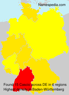 Surname Cascio in Germany Surname Cascio in Germany
