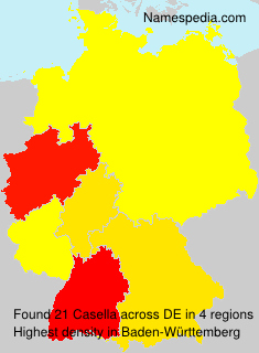 Surname Casella in Germany Surname Casella in Germany