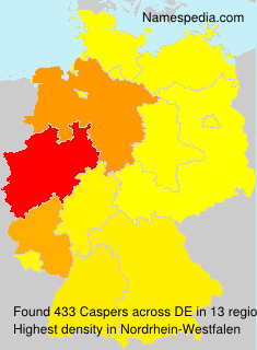 Surname Caspers in Germany Surname Caspers in Germany