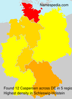 Surname Caspersen in Germany Surname Caspersen in Germany