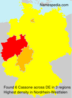 Surname Cassone in Germany Surname Cassone in Germany