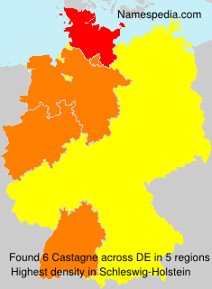 Surname Castagne in Germany Surname Castagne in Germany