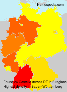 Surname Castello in Germany Surname Castello in Germany