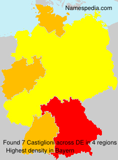Surname Castiglioni in Germany Surname Castiglioni in Germany