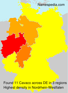 Surname Cavaco in Germany Surname Cavaco in Germany