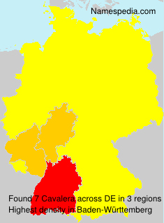 Surname Cavalera in Germany Surname Cavalera in Germany