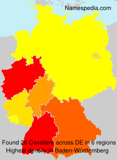 Surname Cavaliere in Germany Surname Cavaliere in Germany