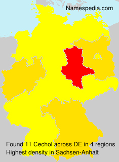 Surname Cechol in Germany Surname Cechol in Germany