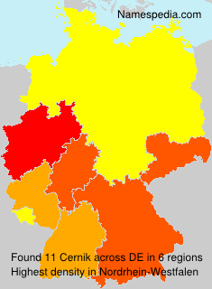 Surname Cernik in Germany Surname Cernik in Germany