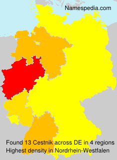 Surname Cestnik in Germany Surname Cestnik in Germany