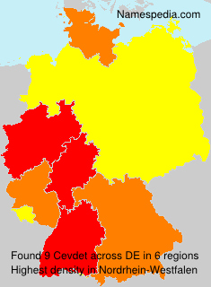Surname Cevdet in Germany Surname Cevdet in Germany