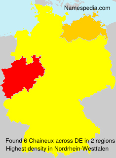 Surname Chaineux in Germany Surname Chaineux in Germany