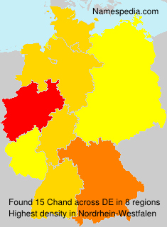 Surname Chand in Germany Surname Chand in Germany