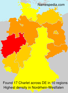 Surname Charlet in Germany Surname Charlet in Germany