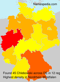 Surname Chlebowski in Germany Surname Chlebowski in Germany