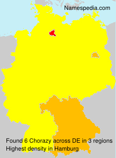 Surname Chorazy in Germany Surname Chorazy in Germany
