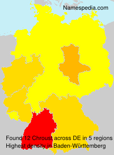 Surname Chroust in Germany Surname Chroust in Germany