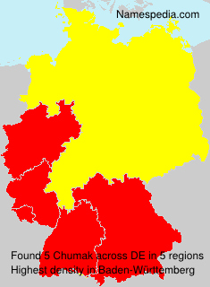 Surname Chumak in Germany Surname Chumak in Germany