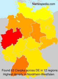 Surname Cierpka in Germany Surname Cierpka in Germany