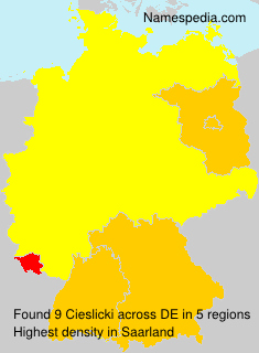 Surname Cieslicki in Germany Surname Cieslicki in Germany