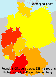 Surname Ciftcioglu in Germany Surname Ciftcioglu in Germany