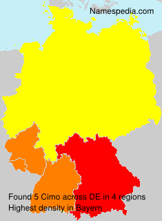 Surname Cimo in Germany Surname Cimo in Germany