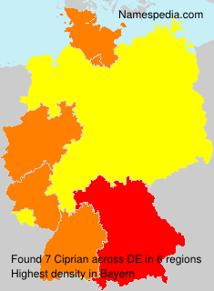 Surname Ciprian in Germany Surname Ciprian in Germany