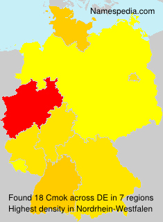 Surname Cmok in Germany Surname Cmok in Germany
