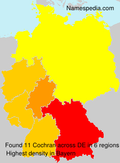 Surname Cochran in Germany Surname Cochran in Germany