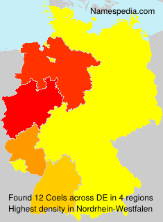 Surname Coels in Germany