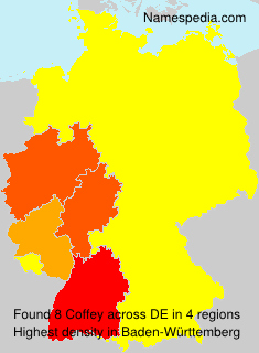 Surname Coffey in Germany Surname Coffey in Germany