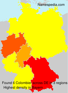 Surname Colombier in Germany Surname Colombier in Germany