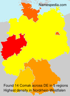 Surname Comak in Germany Surname Comak in Germany