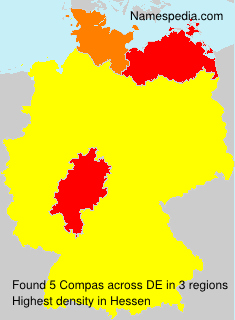 Surname Compas in Germany Surname Compas in Germany