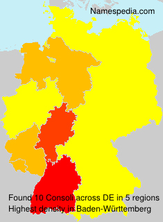 Surname Consoli in Germany Surname Consoli in Germany